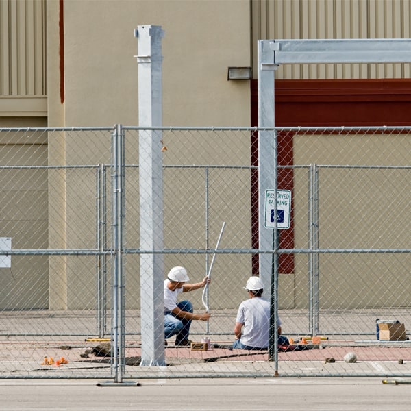 how long can i lease the temporary fence for my work site or event in Fresno California